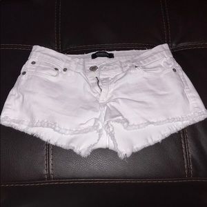 Goodtime white jean shorts